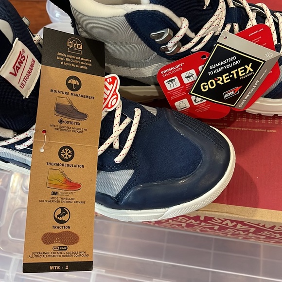 New VANS Ultrarange EXO Hi Gore-Tex MTE 2 in Dress Blue/ High Rise - Picture 16 of 16